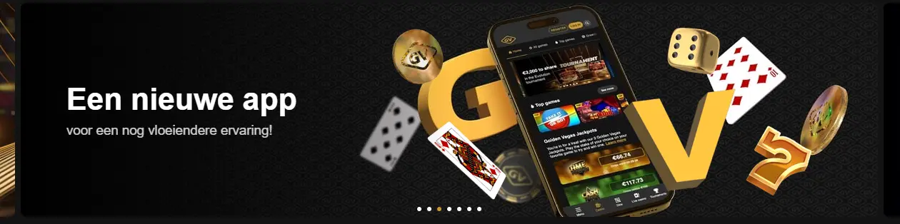 Toegang tot het casino via de officiële mobiele app